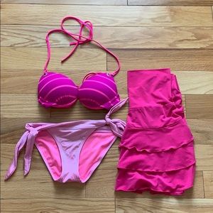 Victoria Secret push up bikini set